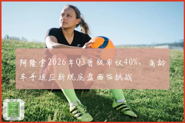 阿隆索2026年Q3晋级率仅40%，高龄车手适应新规底盘面临挑战